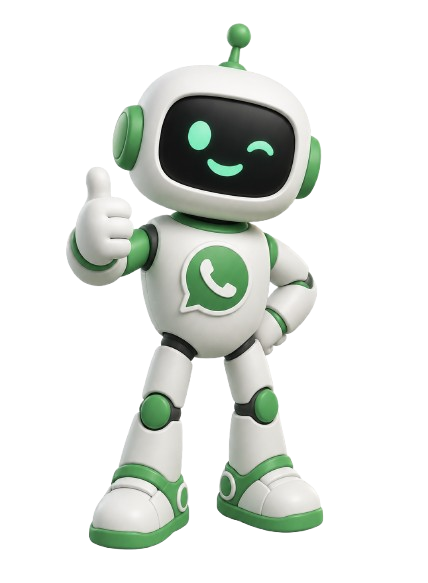 WhatsBuddy mascot giving a thumbs up